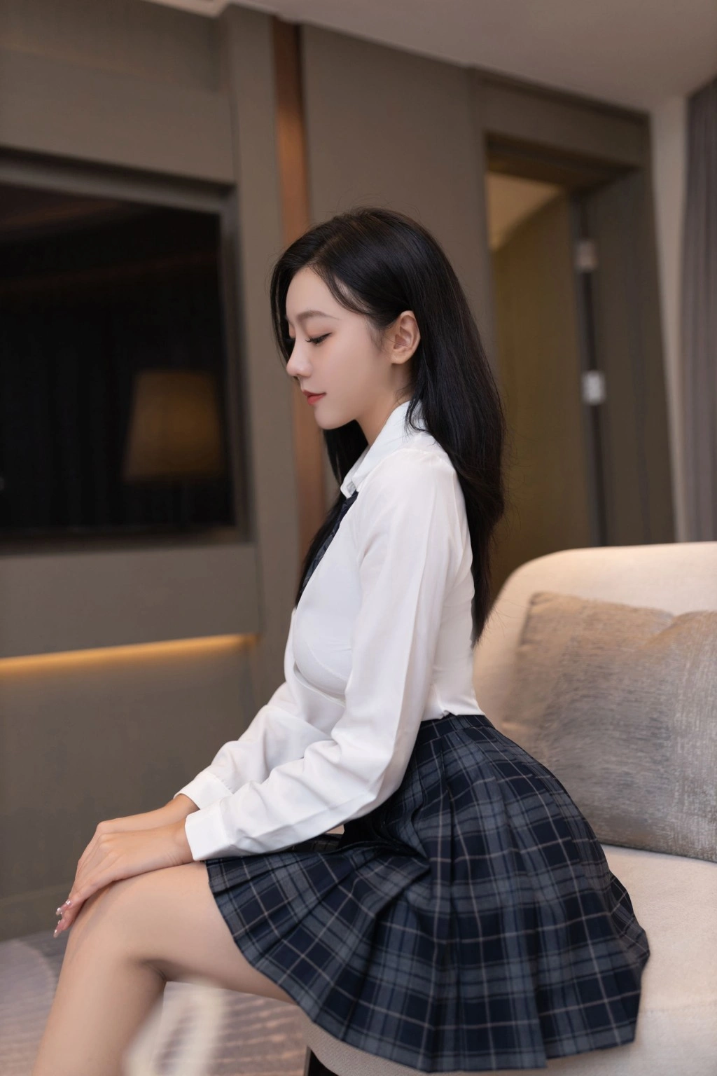 秀人网 安然anran 魅惑私拍写真 性感学妹