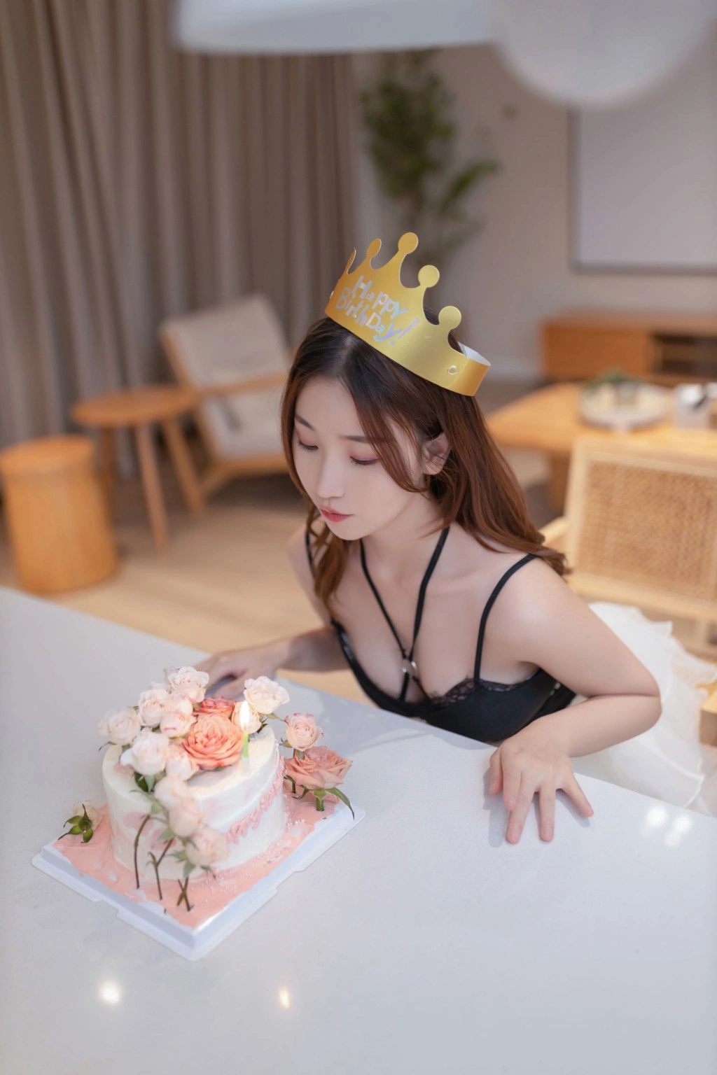 秀人网 杏子 生日快乐魅惑私拍写真插图1 秀人网 杏子 生日快乐魅惑私拍写真