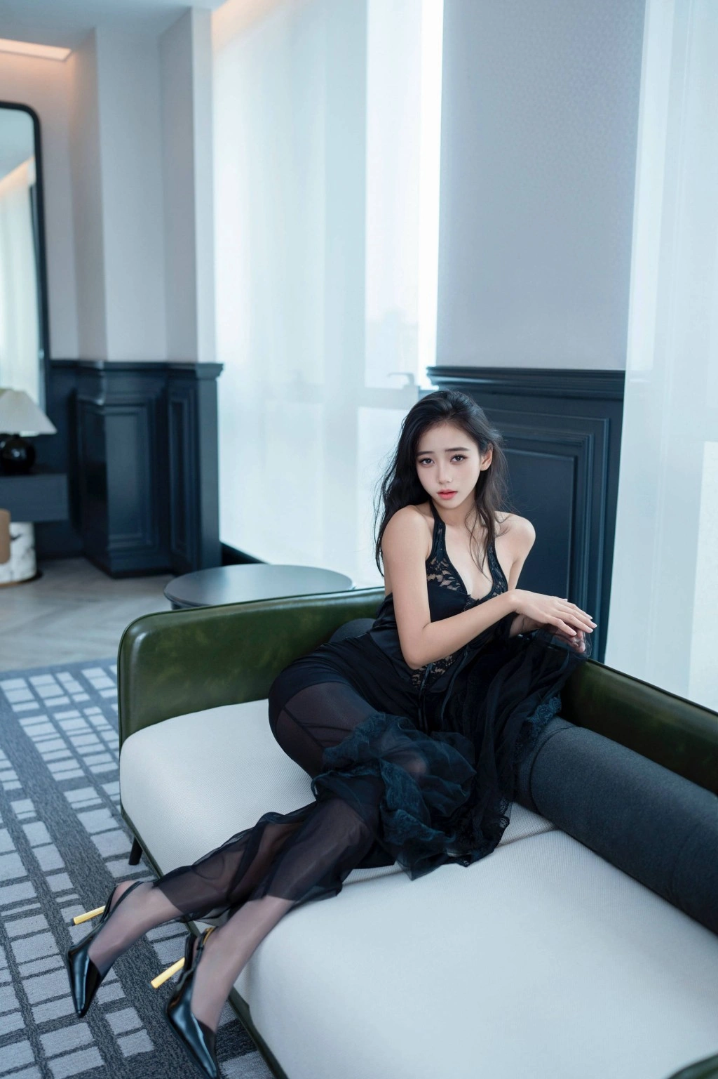 秀人网 时安安 薄纱轻舞魅惑私拍写真插图 秀人网 时安安 薄纱轻舞魅惑私拍写真