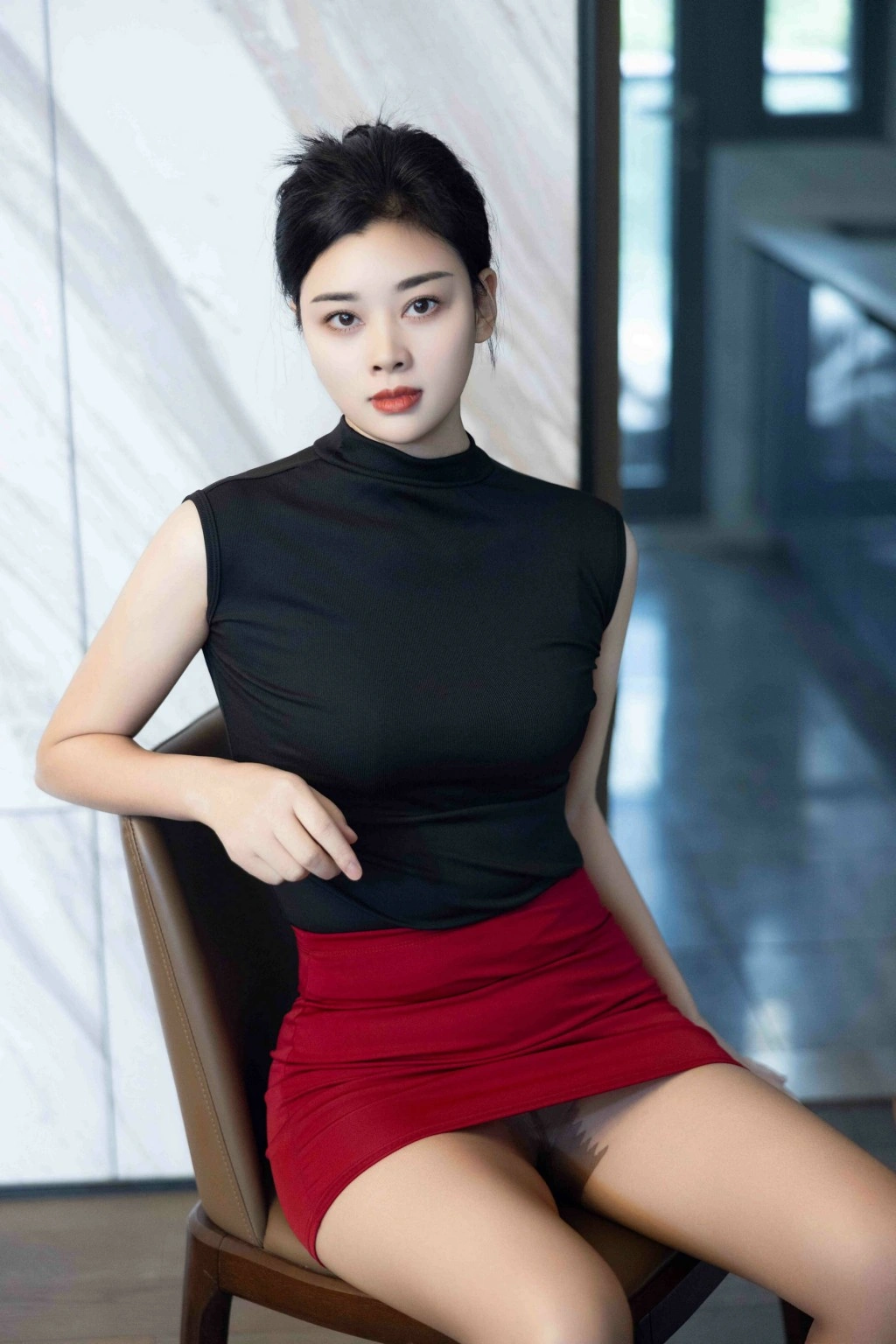 秀人网 徐清妍 魅惑私拍写真 OL黑色丝袜插图1 秀人网 徐清妍 魅惑私拍写真 OL黑色丝袜