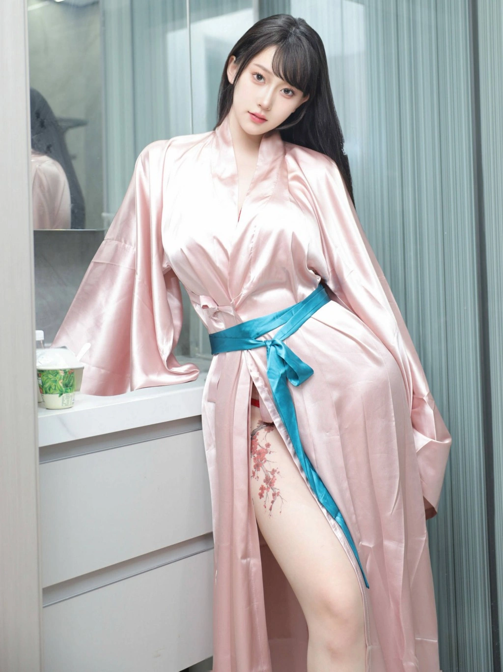 李沁恩lrene 浴室魅惑私拍写真 红色比基尼演绎极致诱惑插图 李沁恩lrene 浴室魅惑私拍写真 红色比基尼演绎极致诱惑