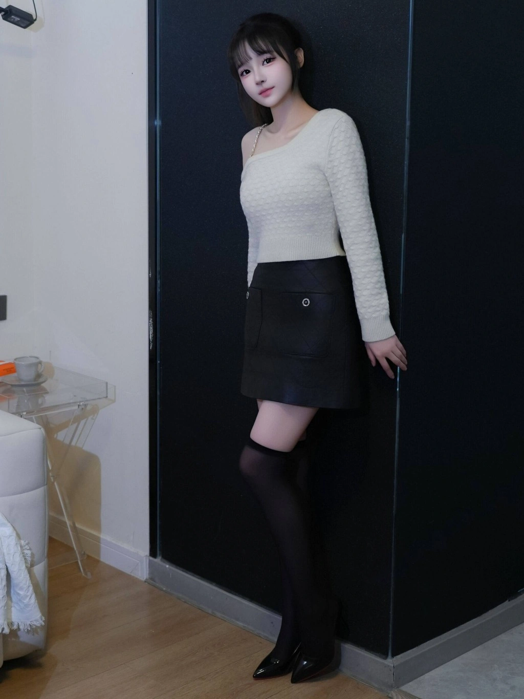 秀人网 沈蜜儿 黑白诱惑 私房写真插图 秀人网 沈蜜儿 黑白诱惑 私房写真