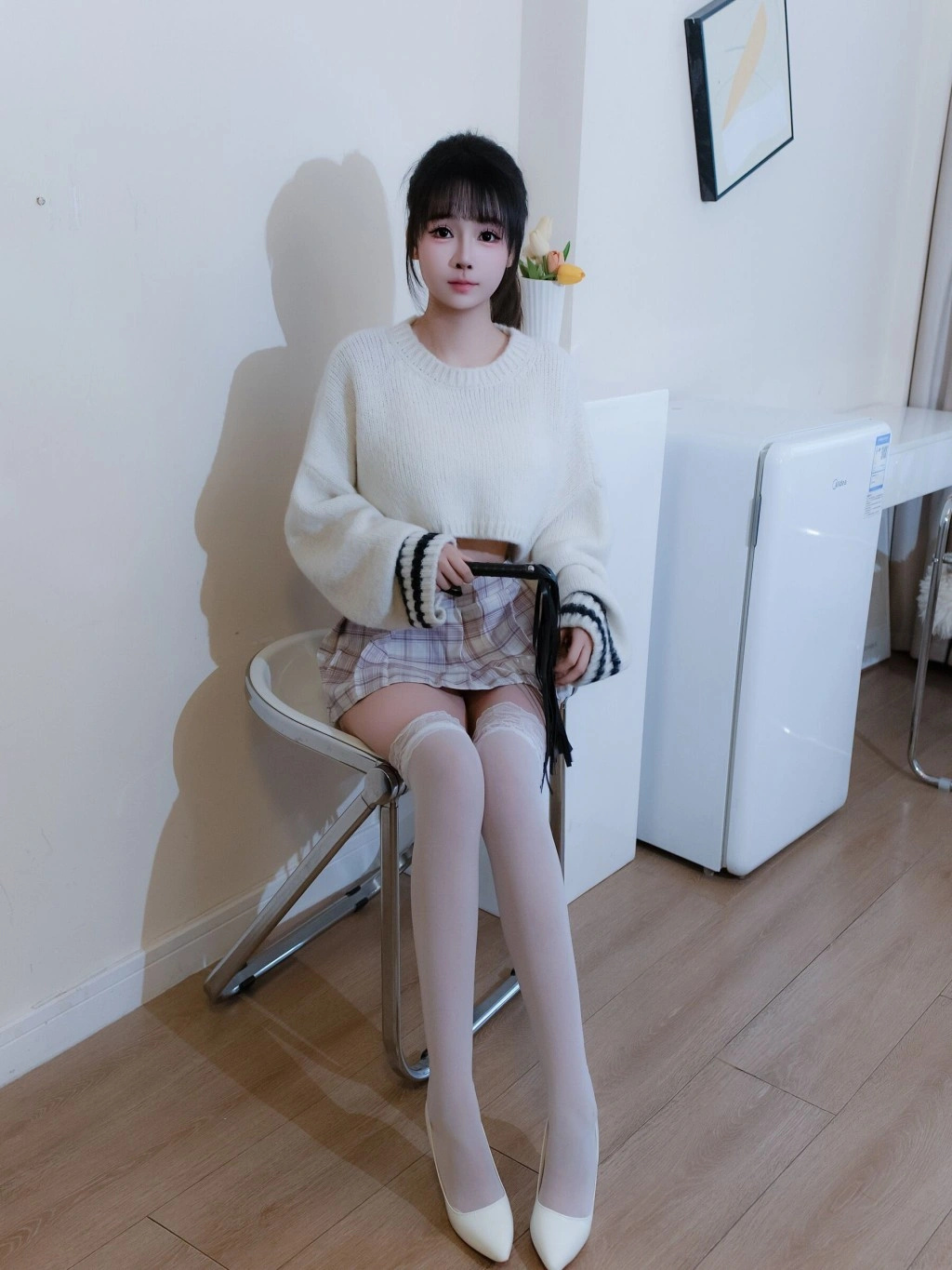 秀人网 沈蜜儿 白毛衣白丝诱惑写真插图 秀人网 沈蜜儿 白毛衣白丝诱惑写真