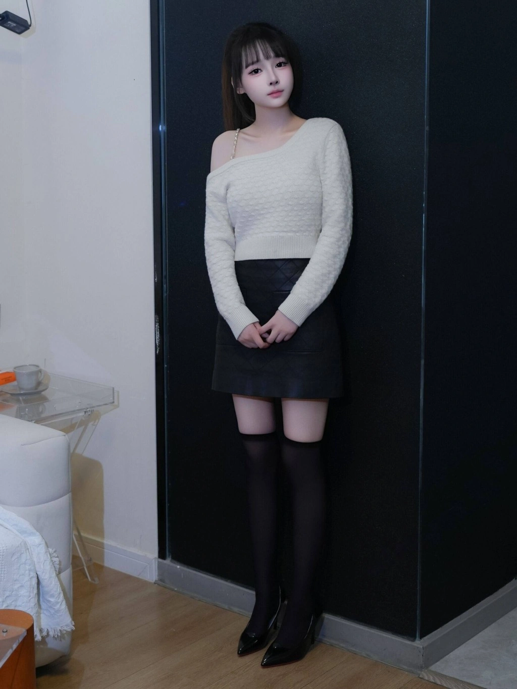 秀人网 沈蜜儿 黑白诱惑 私房写真