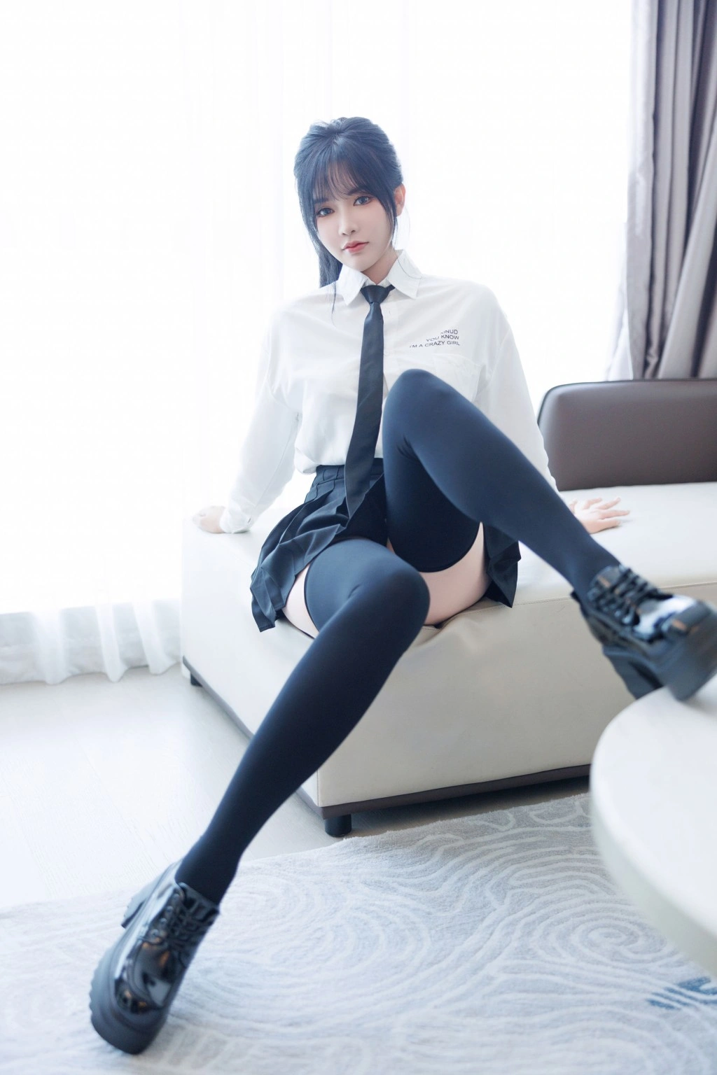 秀人网 娜比 魅惑私拍写真 青春校园学生装插图 秀人网 娜比 魅惑私拍写真 青春校园学生装