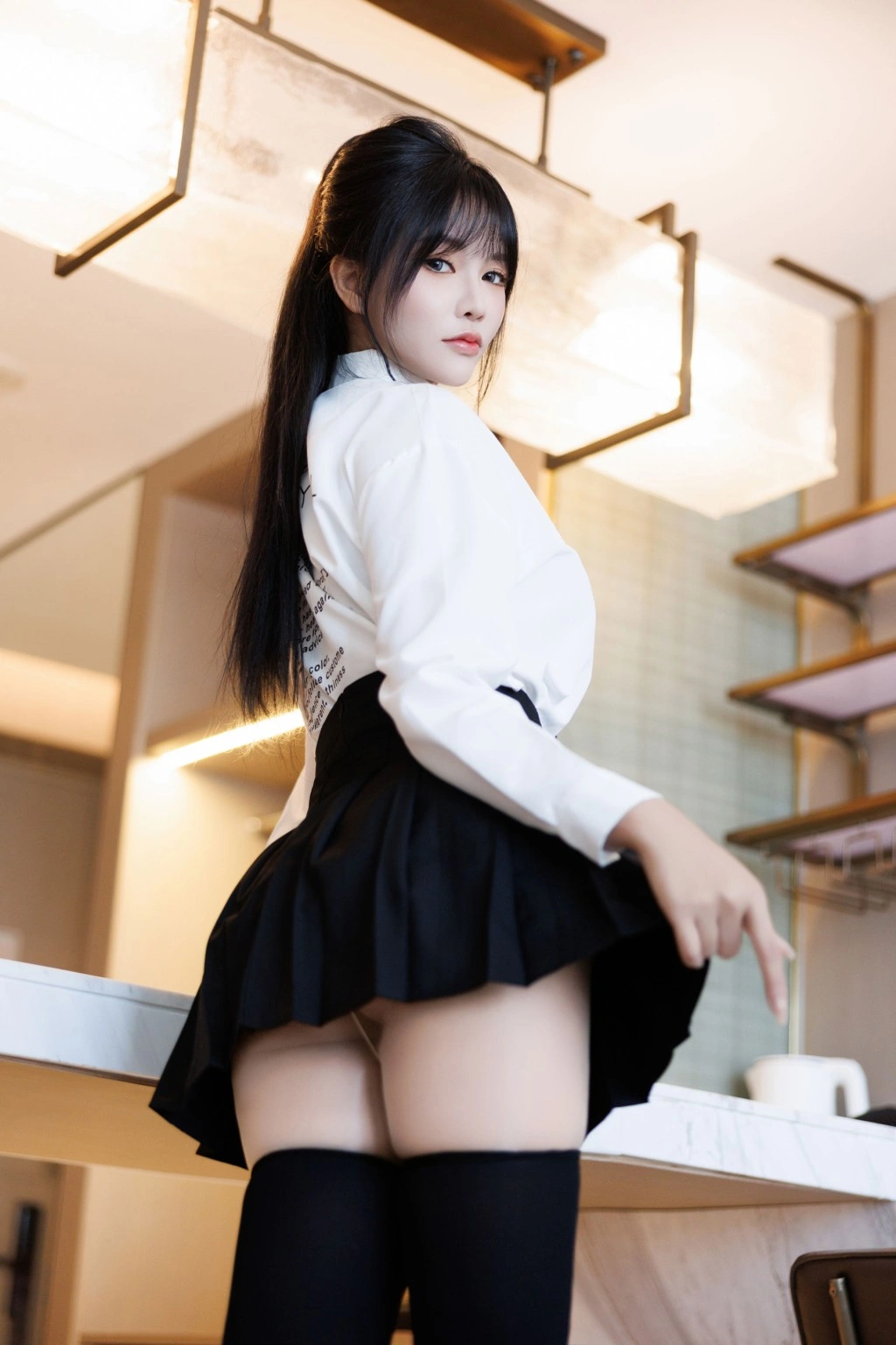 秀人网 娜比 魅惑私拍写真 青春校园学生装插图 秀人网 娜比 魅惑私拍写真 青春校园学生装