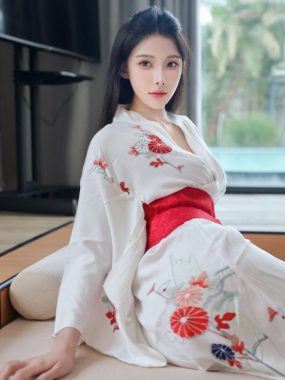 在线写真插图4 秀人网 梨霜儿 经典COS潘金莲魅惑风情私拍写真