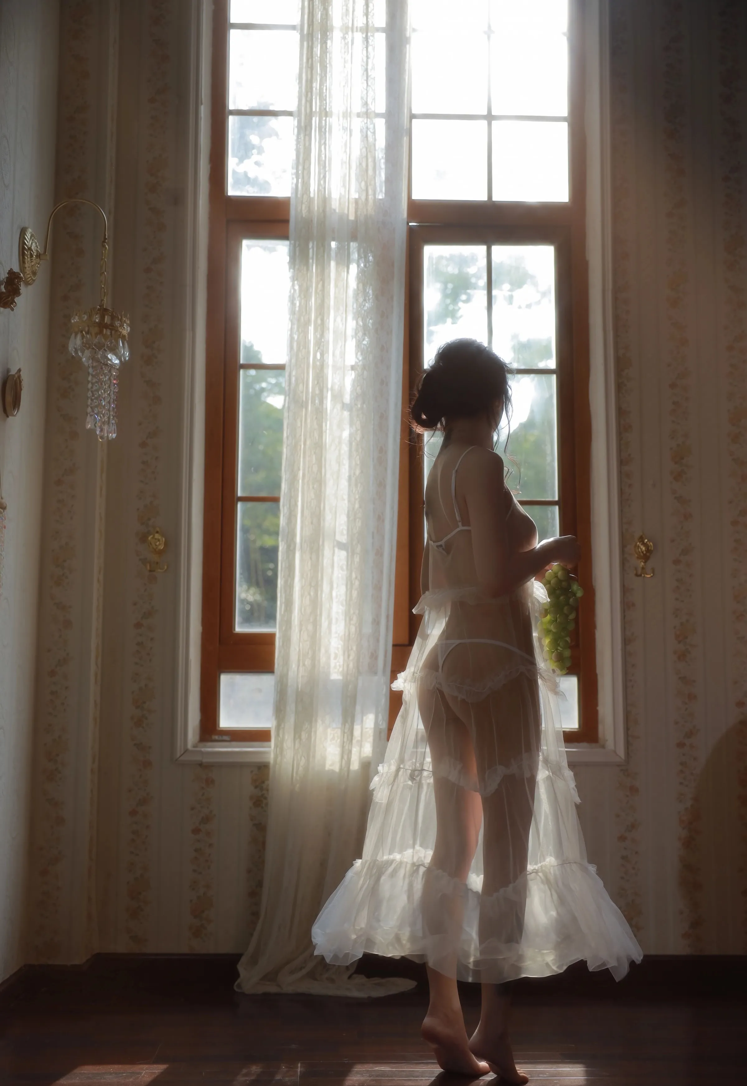 [XiuRen秀人网] No.10799 佘贝拉Bella 性感白色内衣 杭州-大连旅拍写真 [73张]插图1