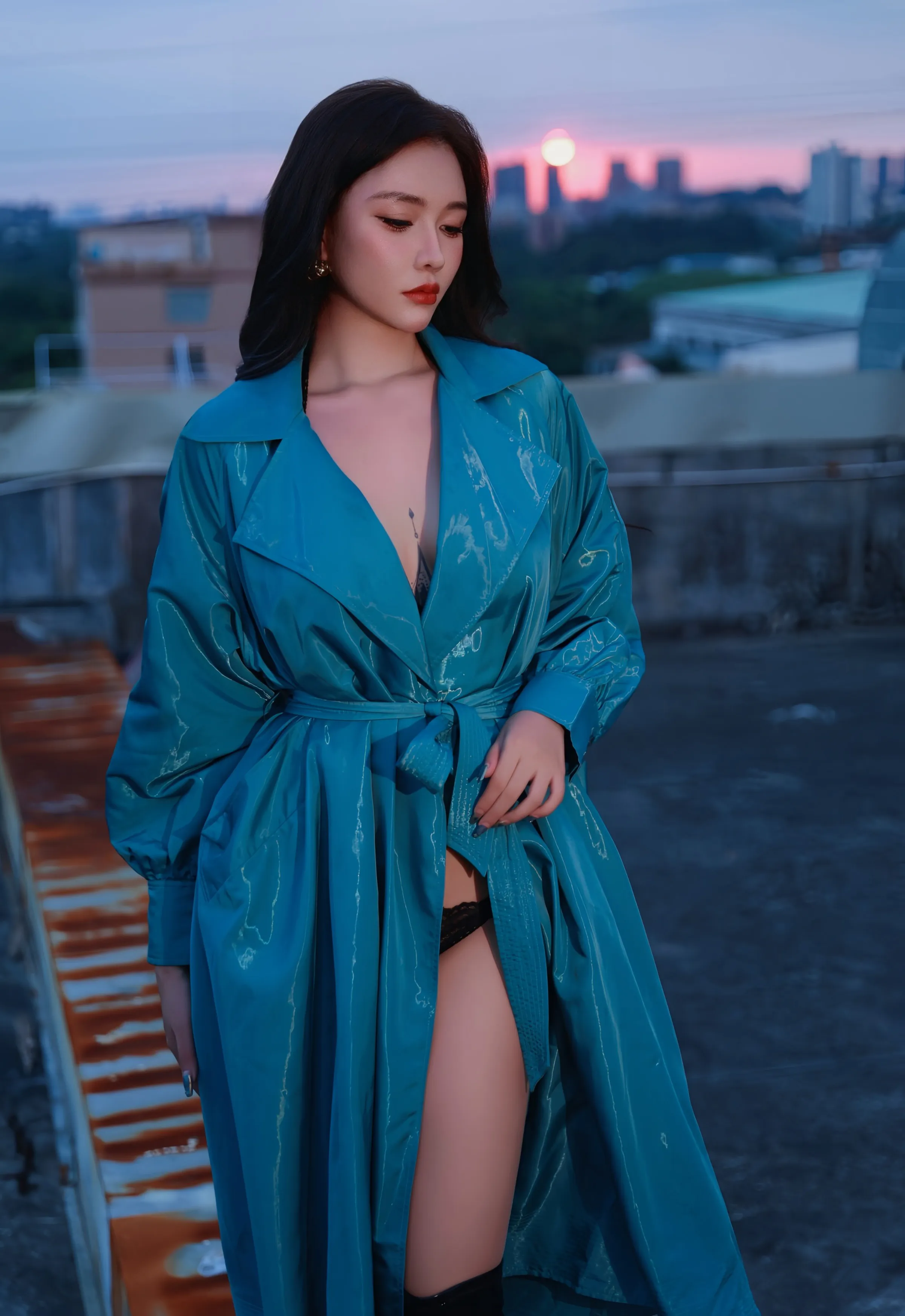 [XiuRen秀人网] No.10776 娜比 黑色内衣 性感写真 [82张]插图1