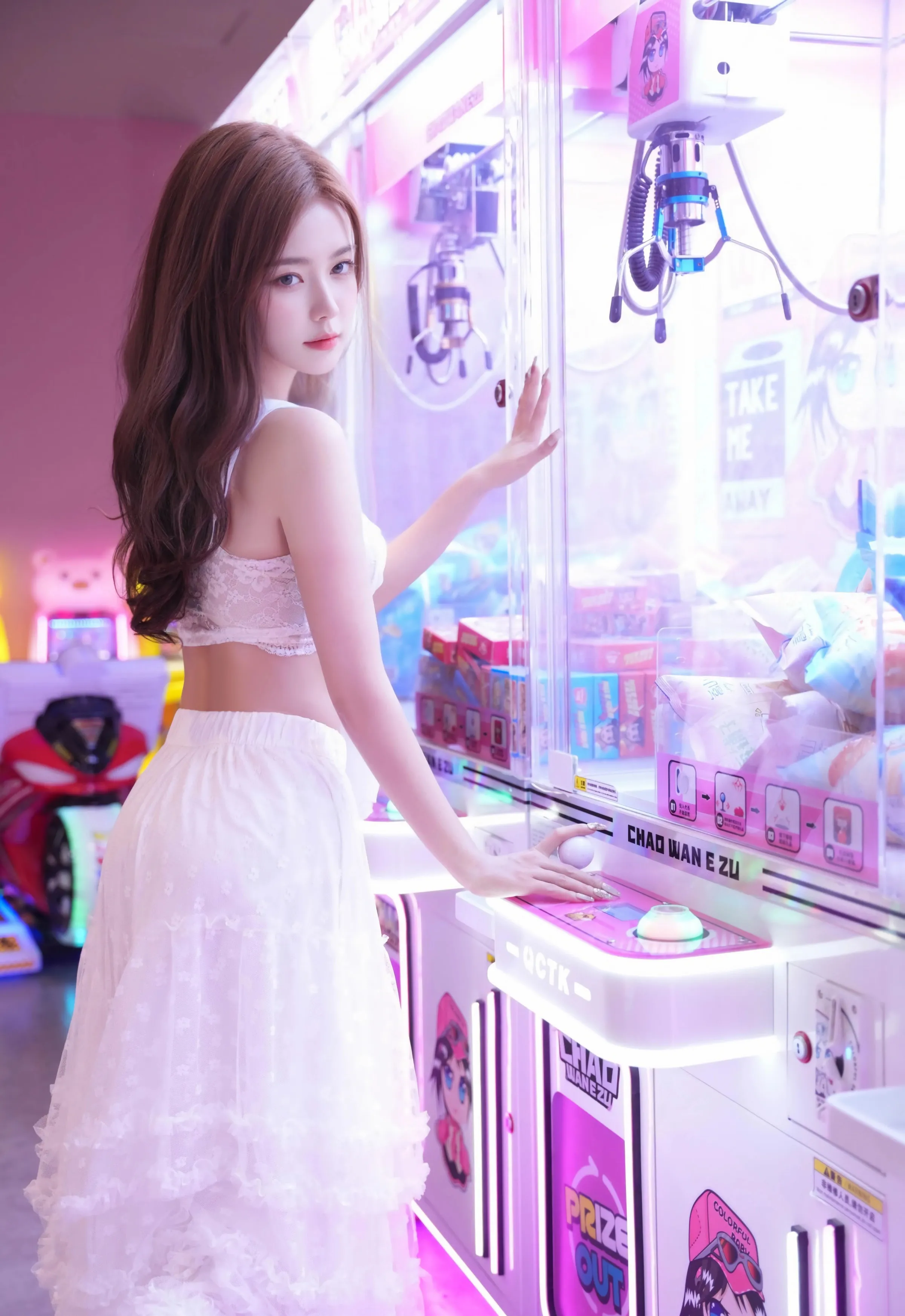 [XiuRen秀人网] No.10791 拍黄瓜girl 白色连衣裙 性感写真 [74张]