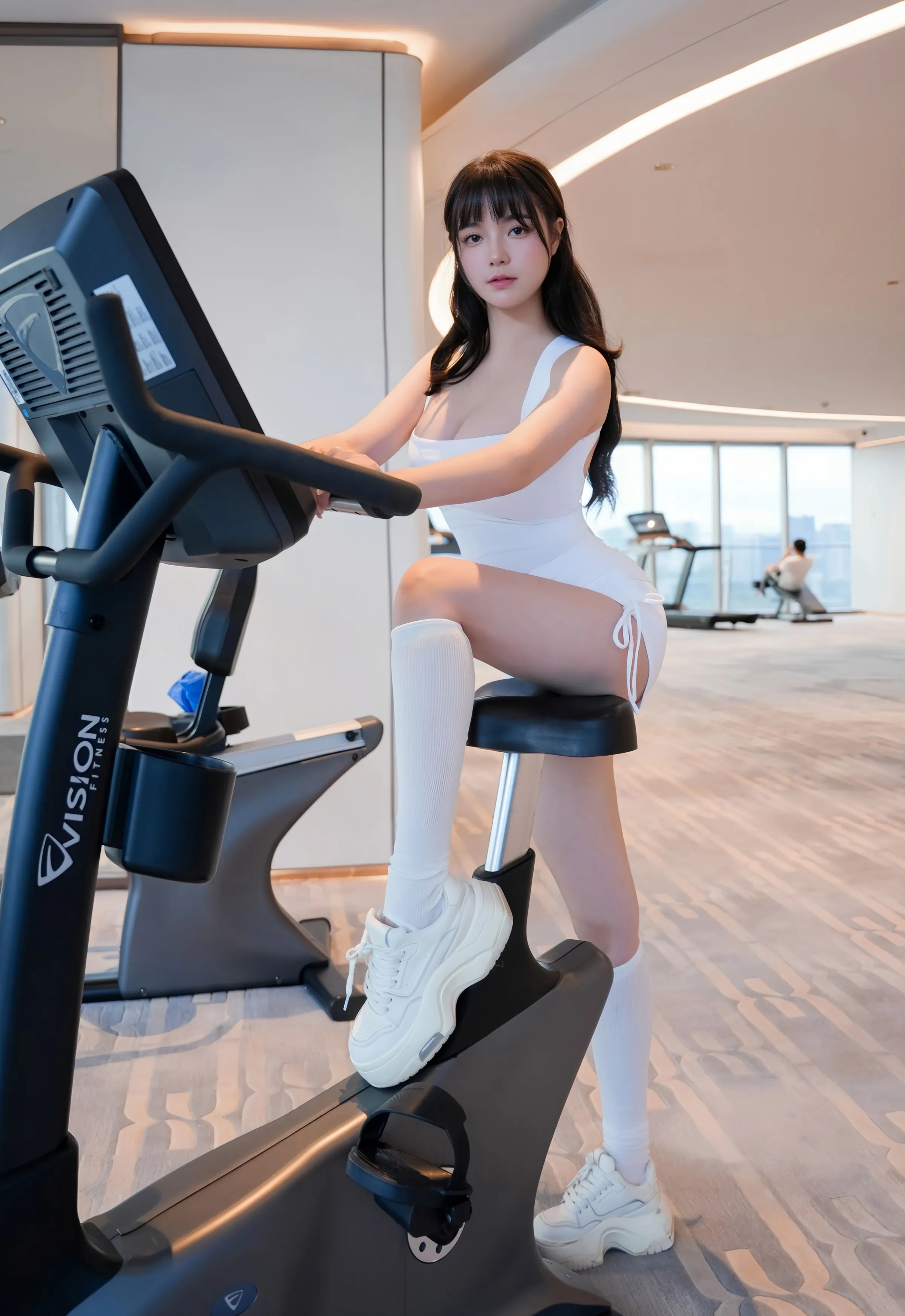 [XiuRen秀人网] No.10808 软情 白色运动服 性感写真 [81张]