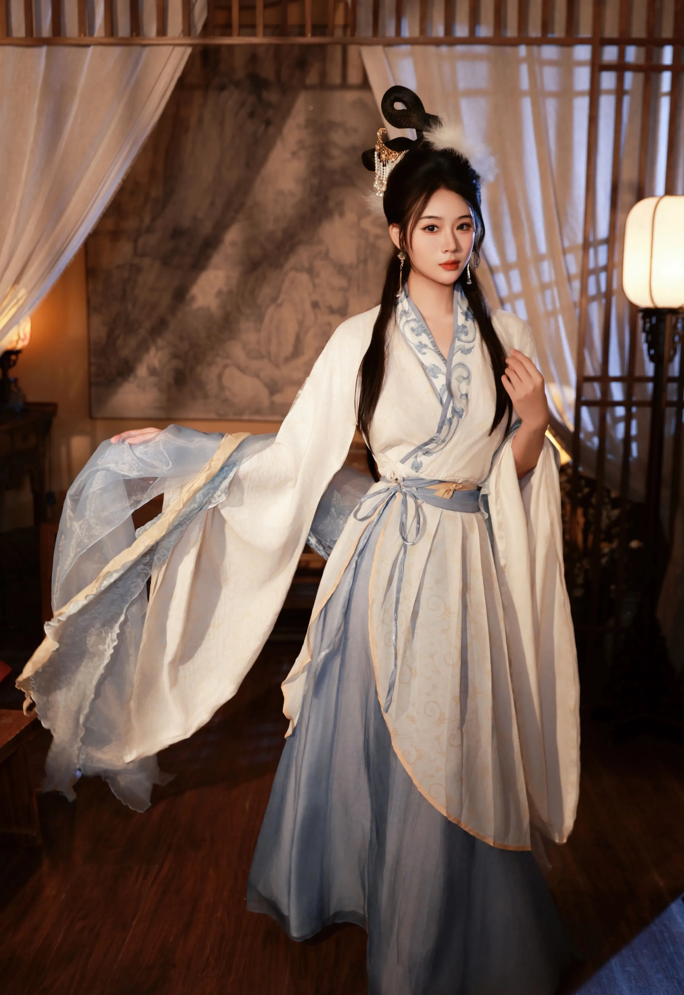 [XiuRen秀人网] No.10835 南乔 性感汉服 中秋主题 性感写真 [76张]插图