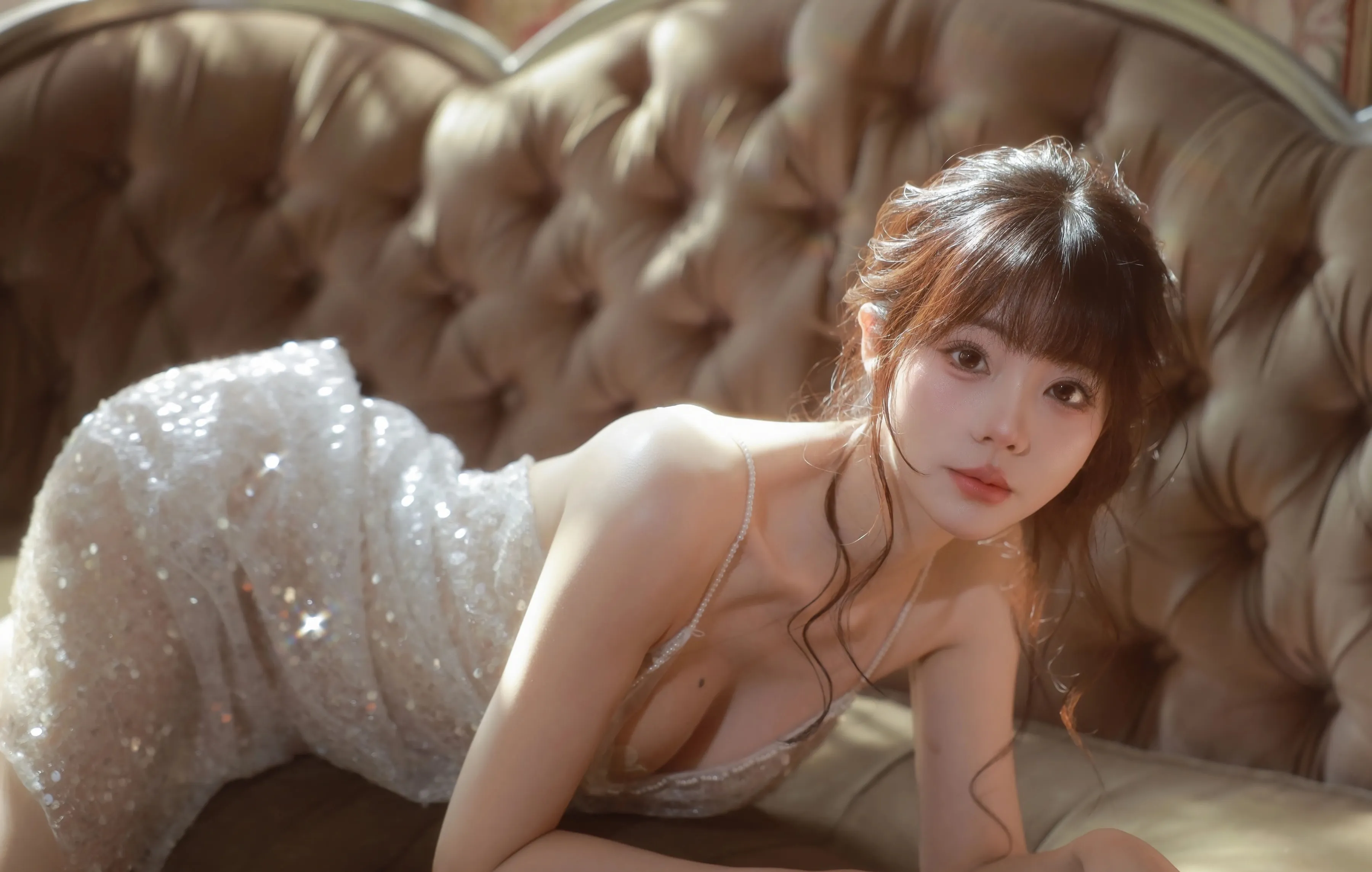 [XiuRen秀人网] No.10799 佘贝拉Bella 性感白色内衣 杭州-大连旅拍写真 [73张]插图