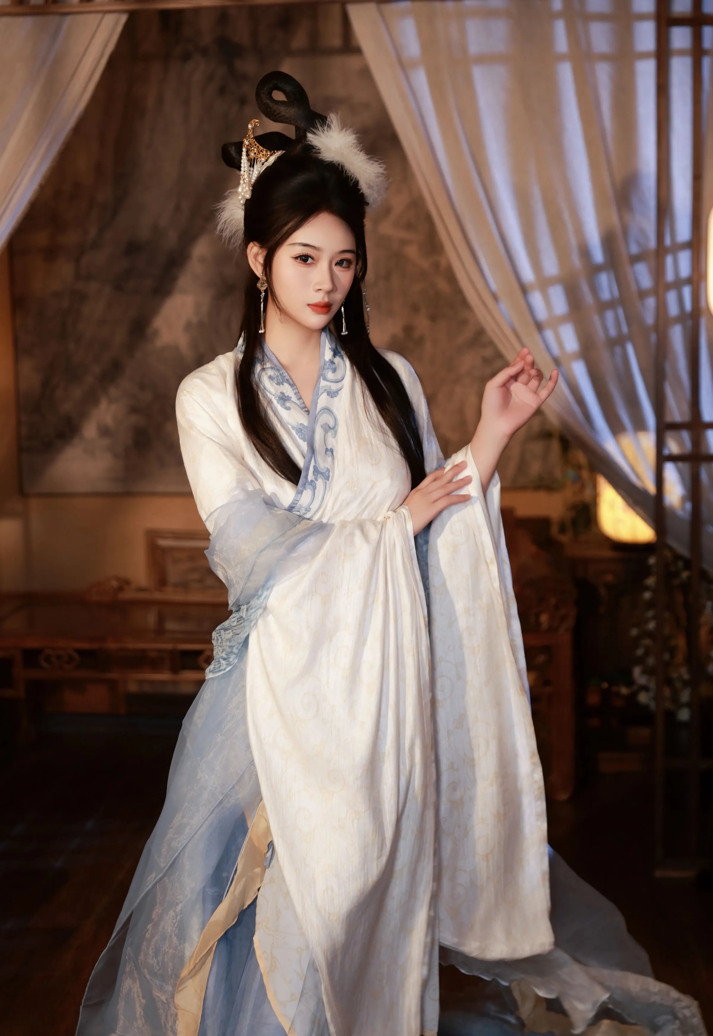 [XiuRen秀人网] No.10835 南乔 性感汉服 中秋主题 性感写真 [76张]插图