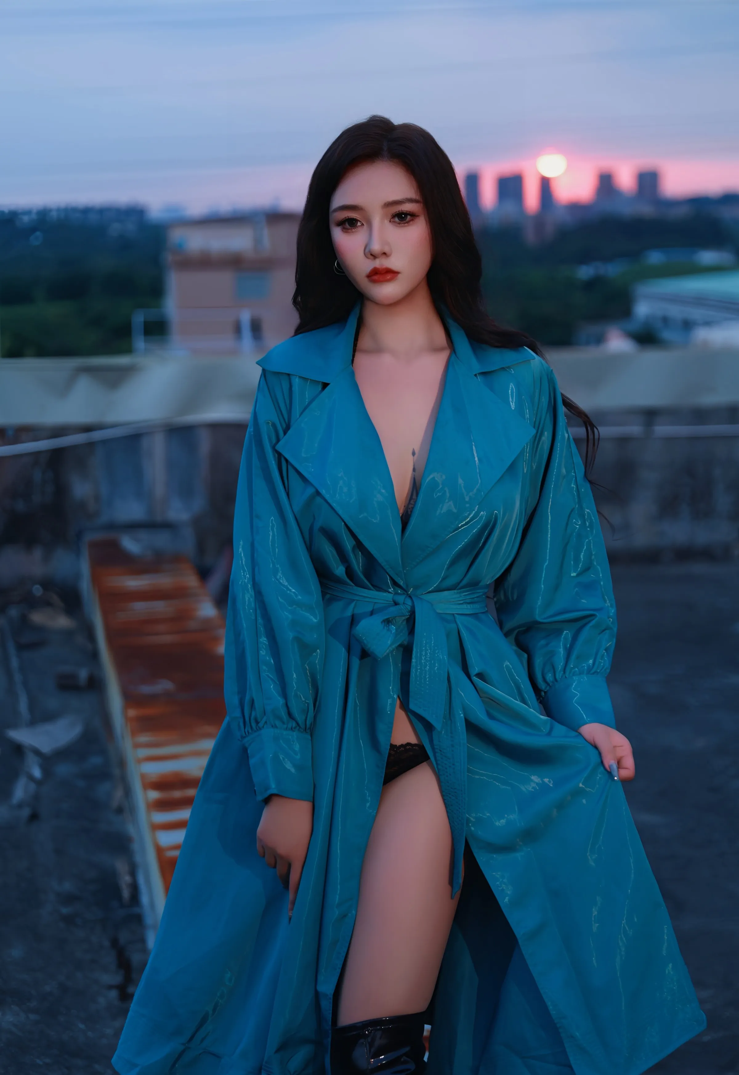 [XiuRen秀人网] No.10776 娜比 黑色内衣 性感写真 [82张]插图1