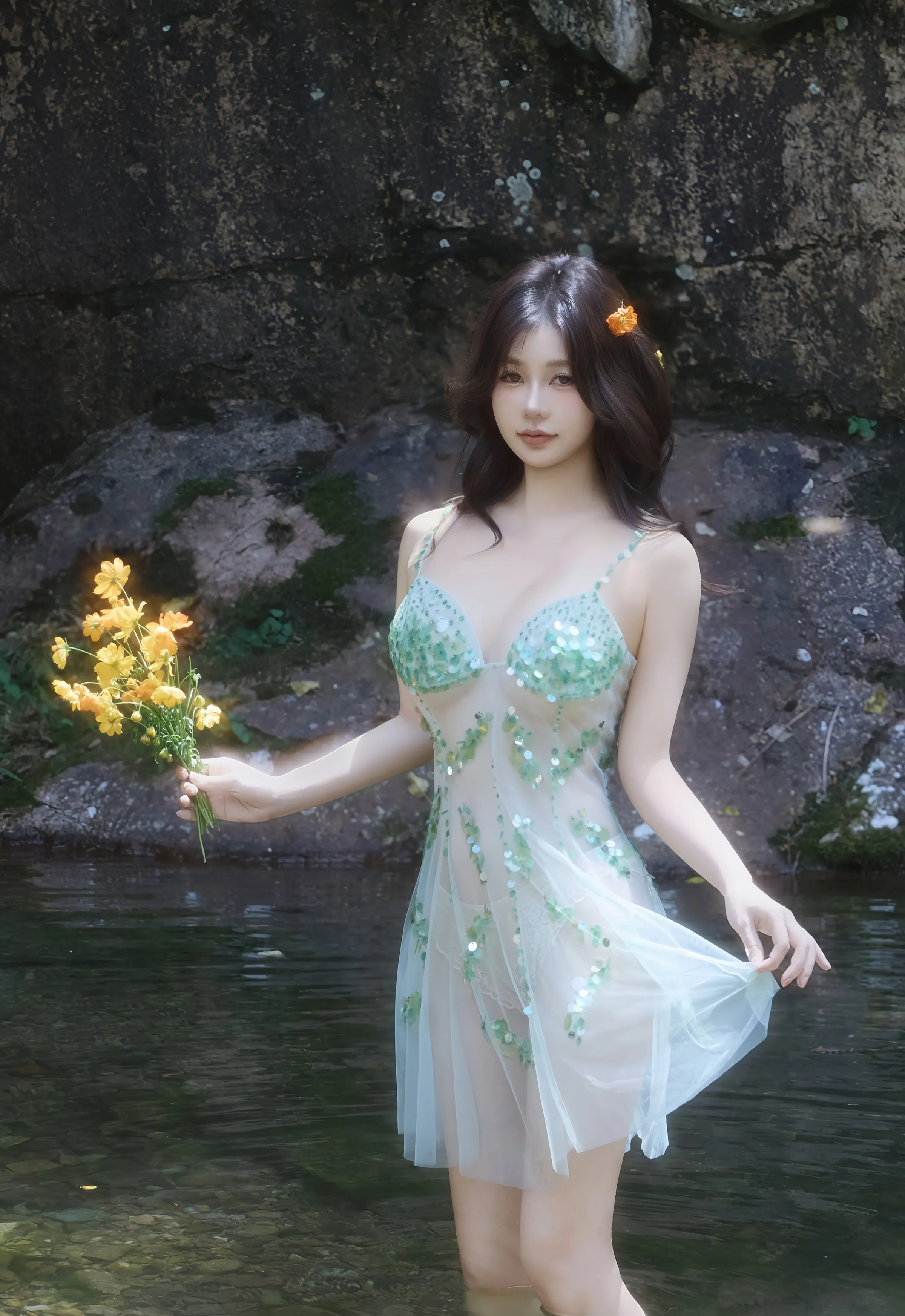 [XiuRen秀人网] No.10756 尹甜甜 亮片裙 性感写真 [60张]