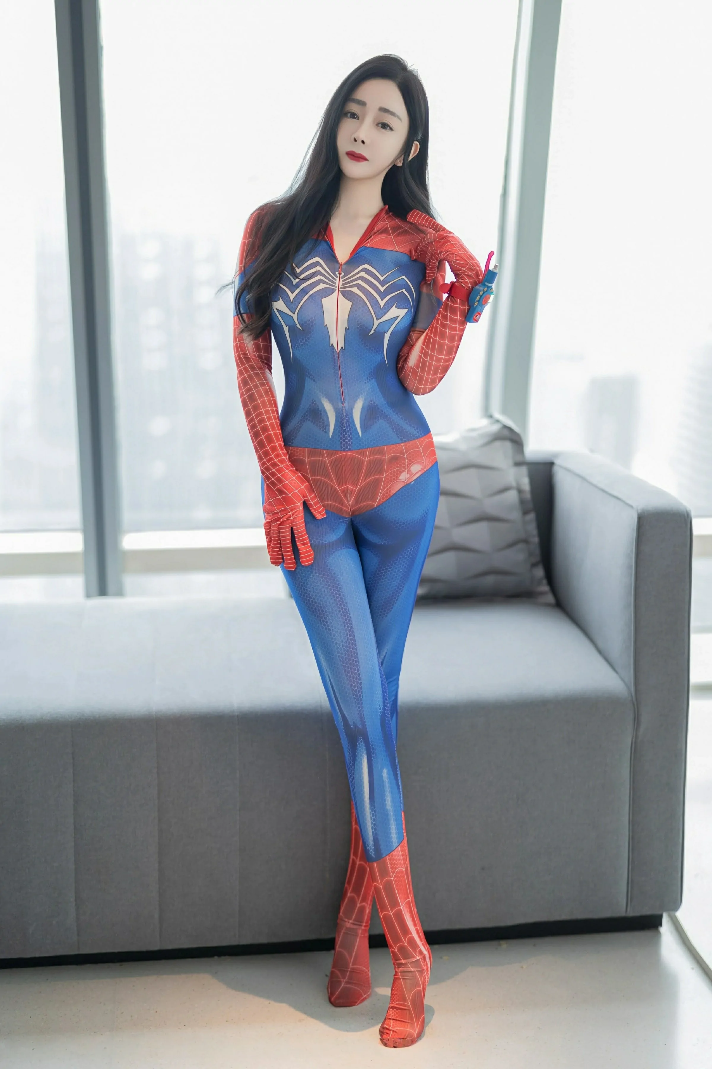 [YOUMI尤蜜荟] VOL.1138 允爾 cosplay装扮 魅惑黑丝 性感写真 [78张]插图1
