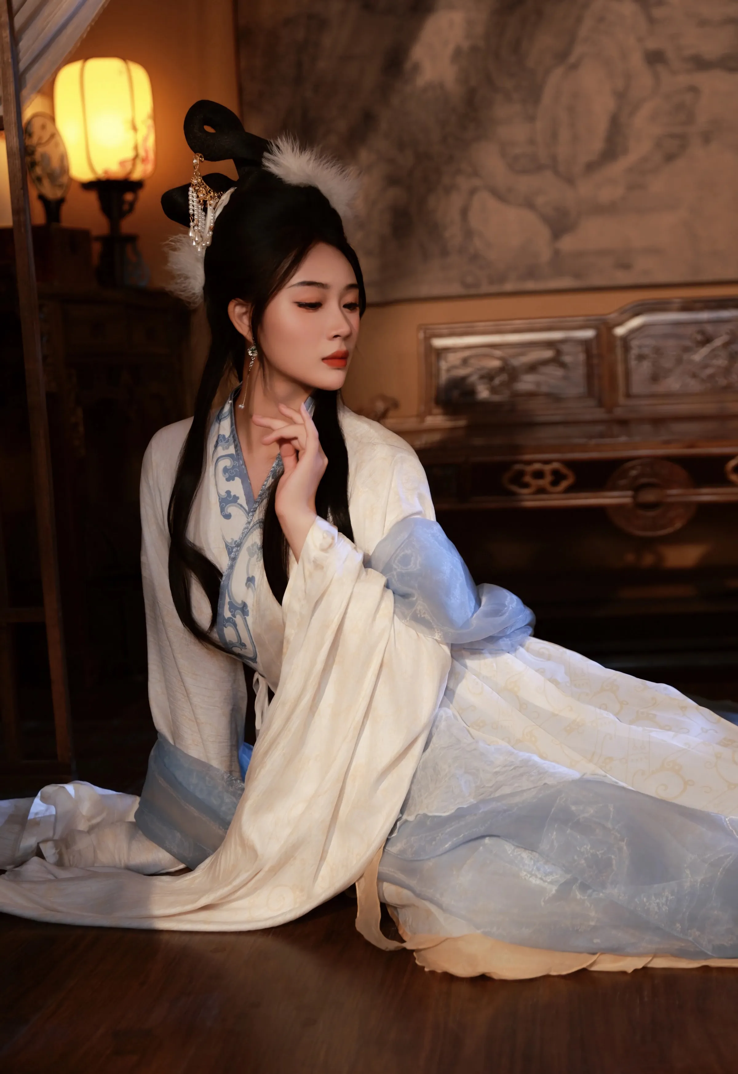 [XiuRen秀人网] No.10835 南乔 性感汉服 中秋主题 性感写真 [76张]插图