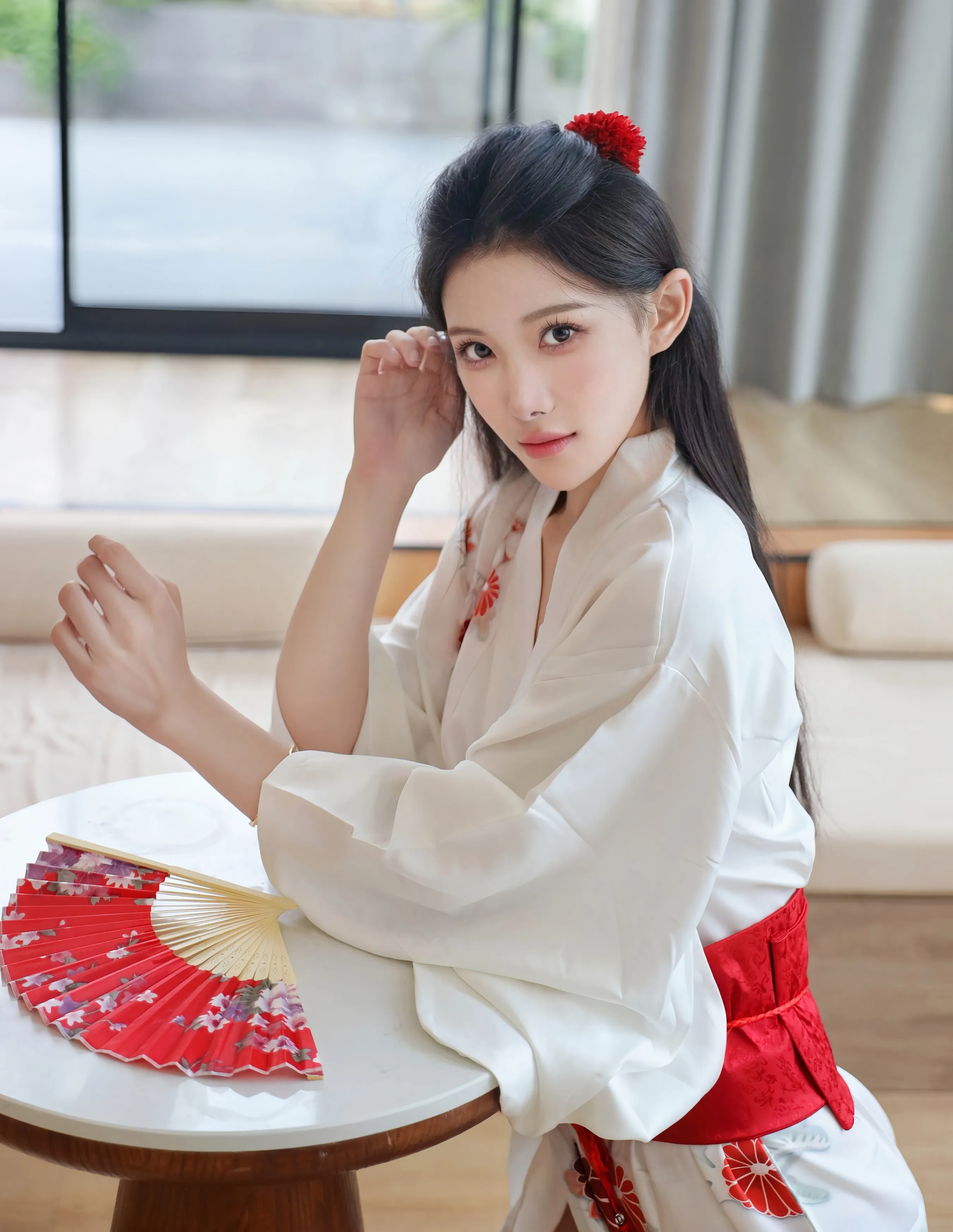 [XiuRen秀人网] No.10767 梨霜儿 粉色蕾丝内衣 性感写真 [83张]