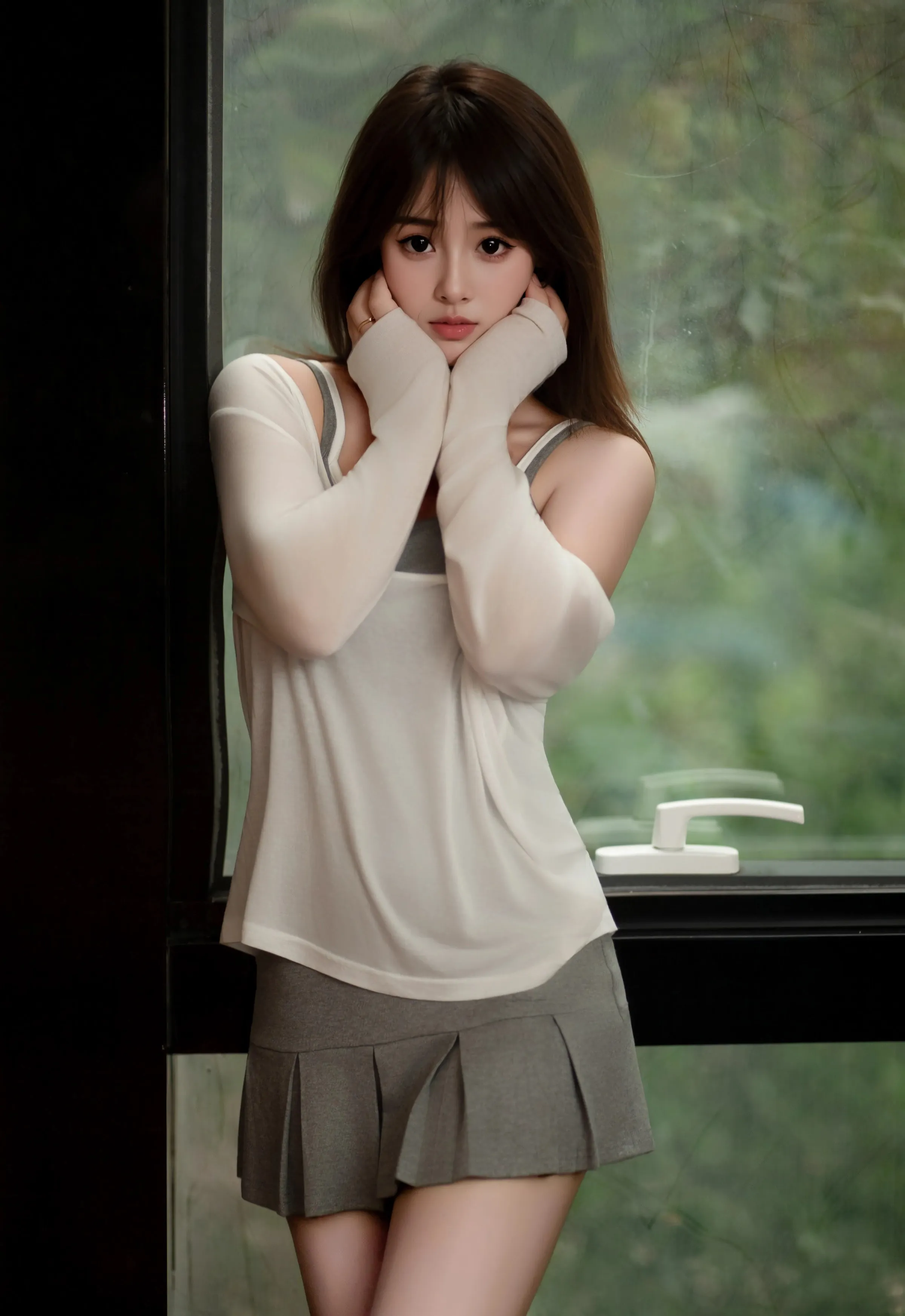 [XiuRen秀人网] No.10845 炎恬kitty 浅色短裙 性感写真 [68张]