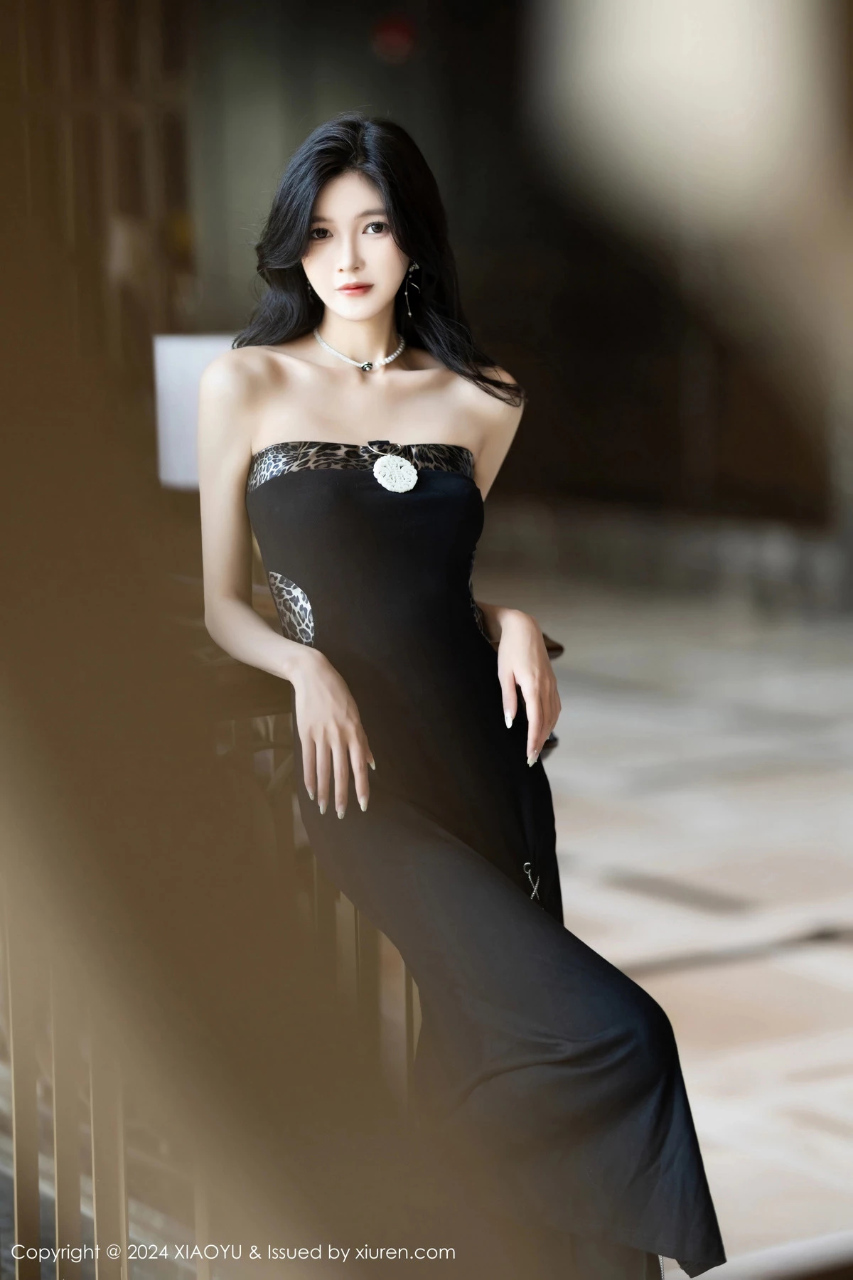 [XIAOYU语画界] VOL.1201 程程程- 性感白色吊带长裙 海南旅拍写真 [81张]插图