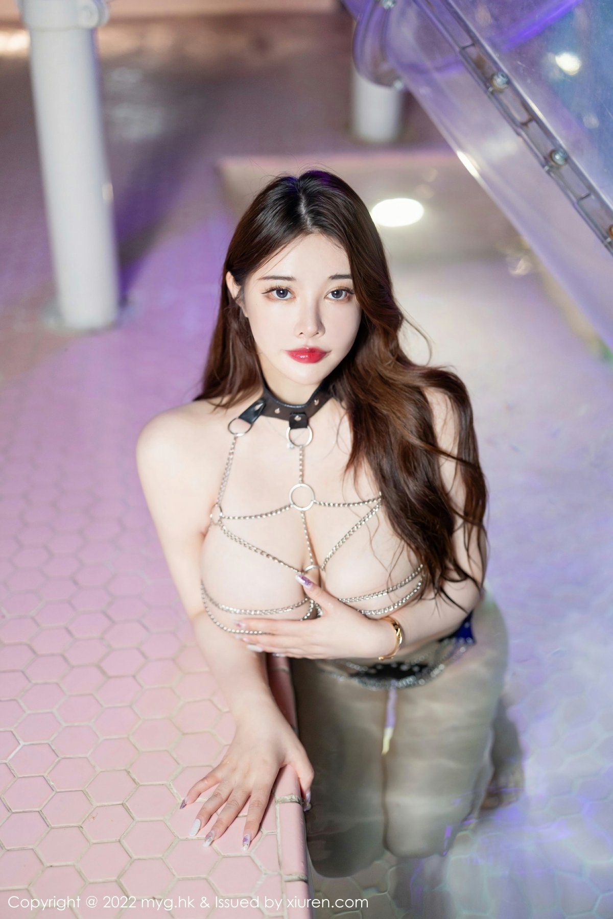 [MyGirl美媛馆] VOL.645 软软爱吃肉 性感黑色蕾丝服饰 桂林心愿旅拍写真 [41张]插图