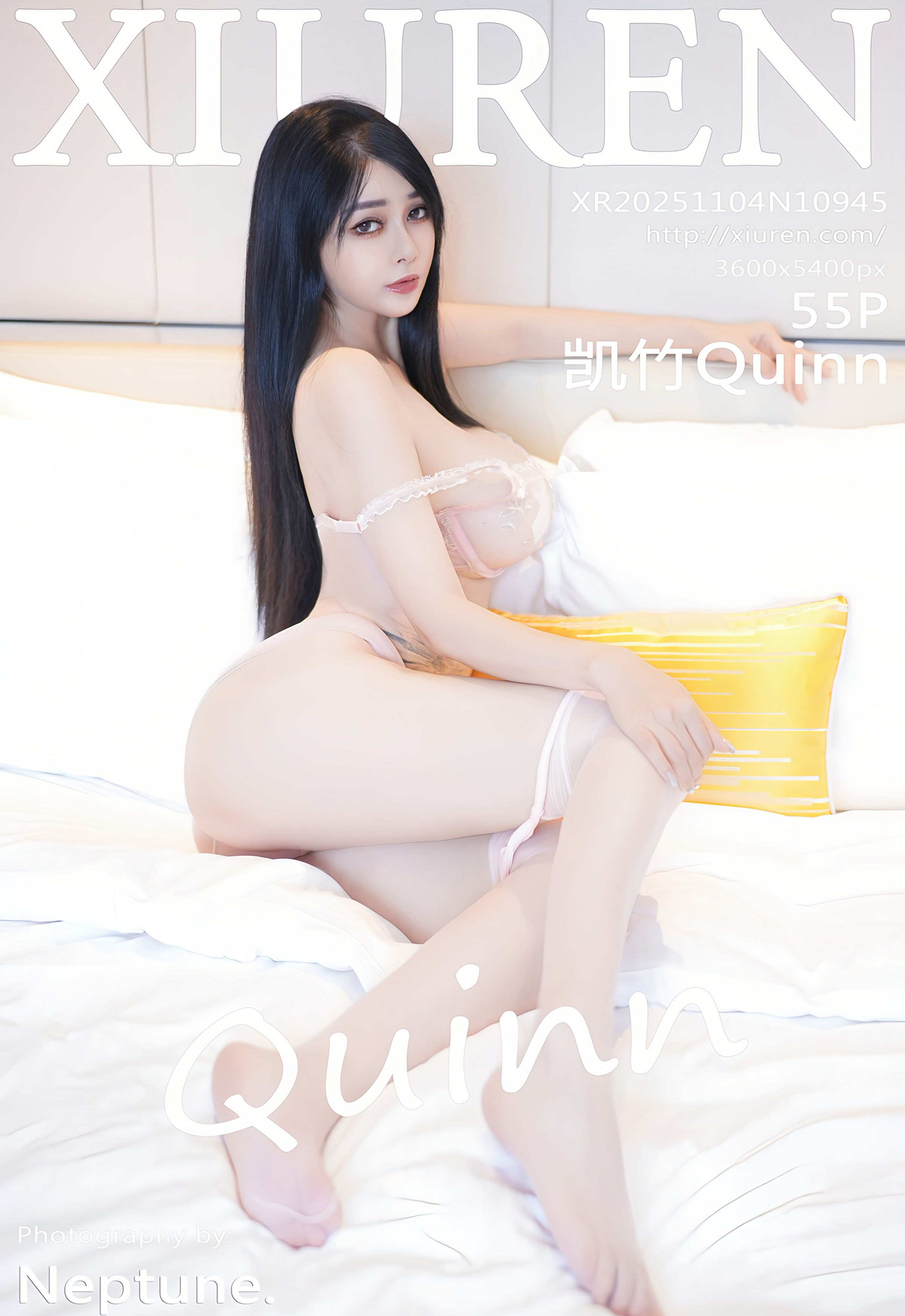 [XiuRen秀人网] No.10945 凯竹Quinn 紫色连衣裙 性感写真 [55张]插图