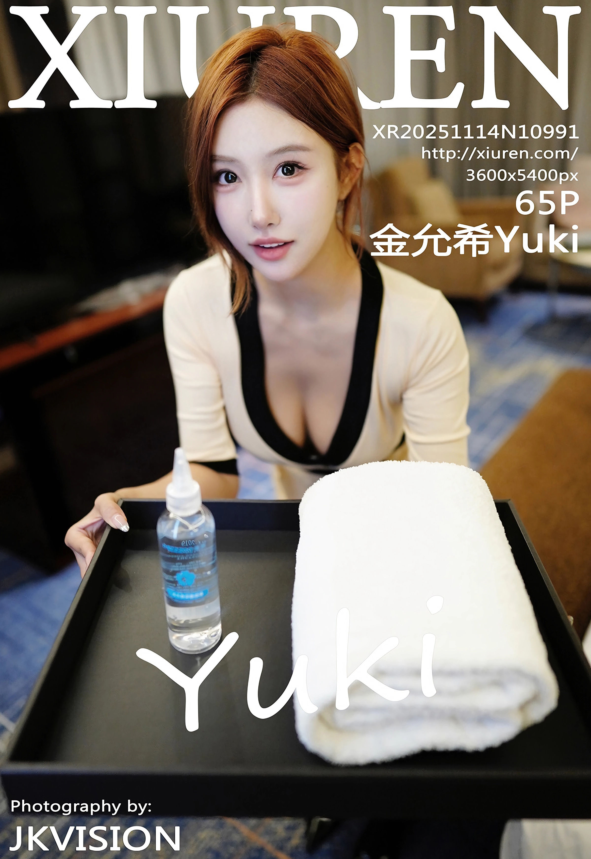 [XiuRen秀人网] No.10991 金允希Yuki 浅色技师服 性感写真 [65张]插图