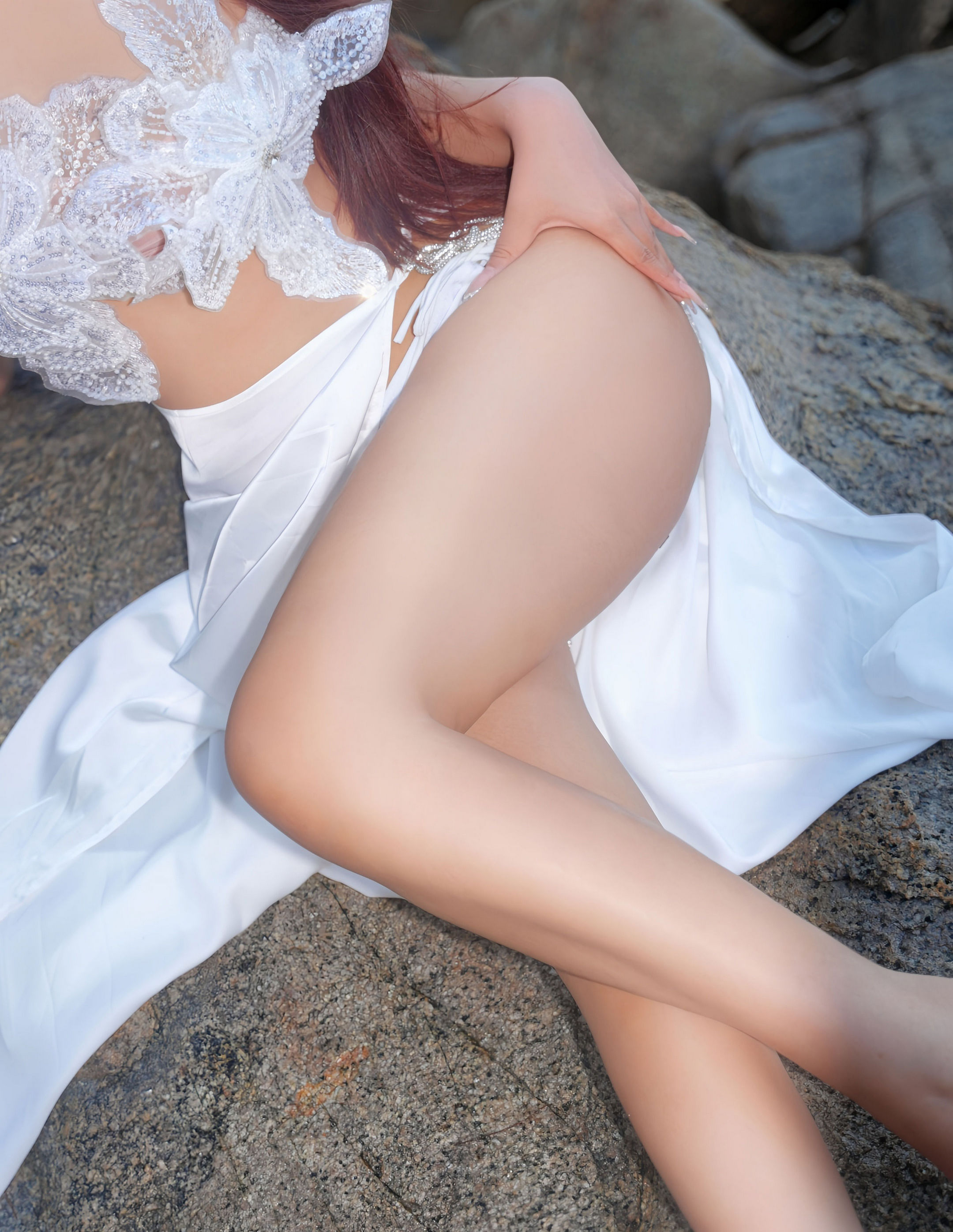 [XiuRen秀人网] No.11164 金允希Yuki 白色泳衣 性感写真 [76张]插图