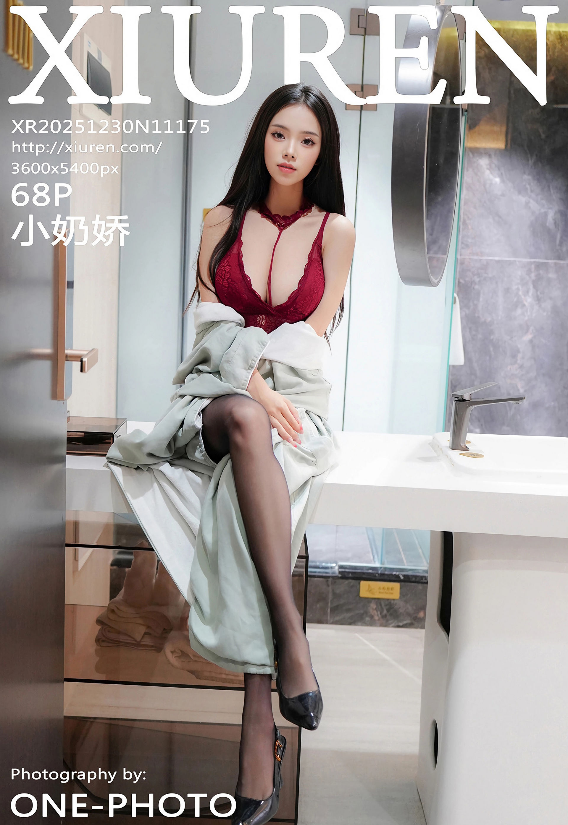 [XiuRen秀人网] No.11175 小奶娇 红色内衣 性感写真 [68张]插图