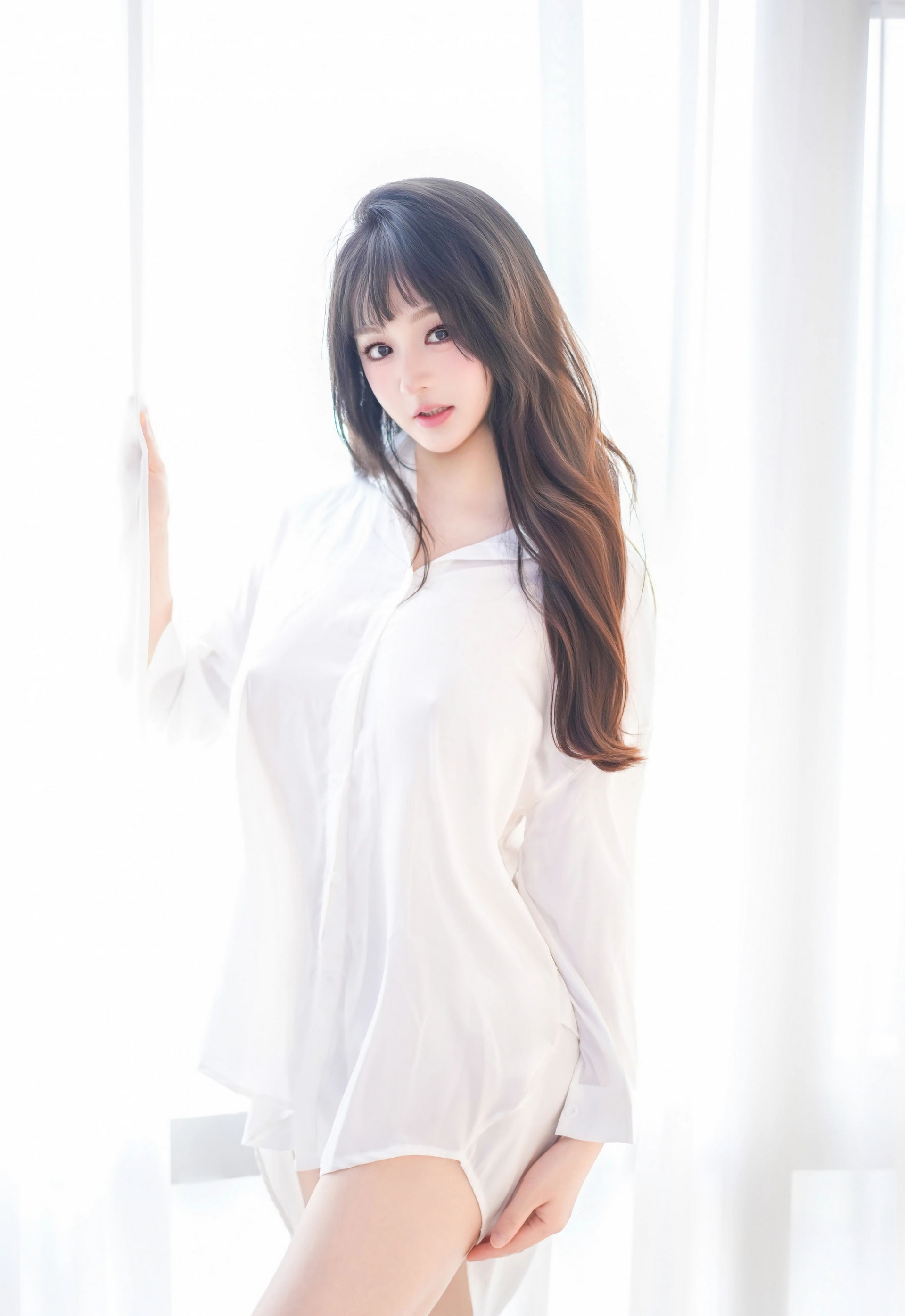 [YOUMI尤蜜荟] VOL.1199 沈南汐RuRu 白色内衣 性感写真 [70张]插图1