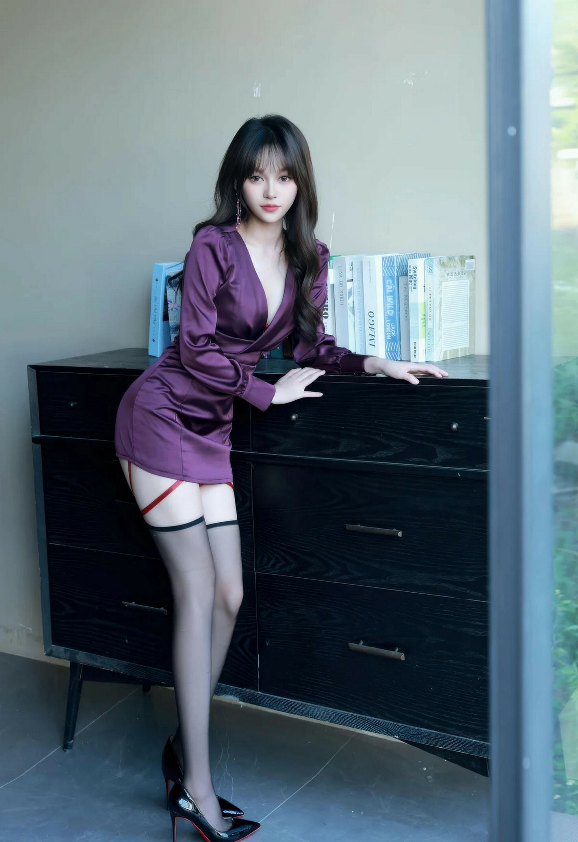 [XiuRen秀人网] No.11310 糯咪 红色内衣 性感写真 [70张]插图1